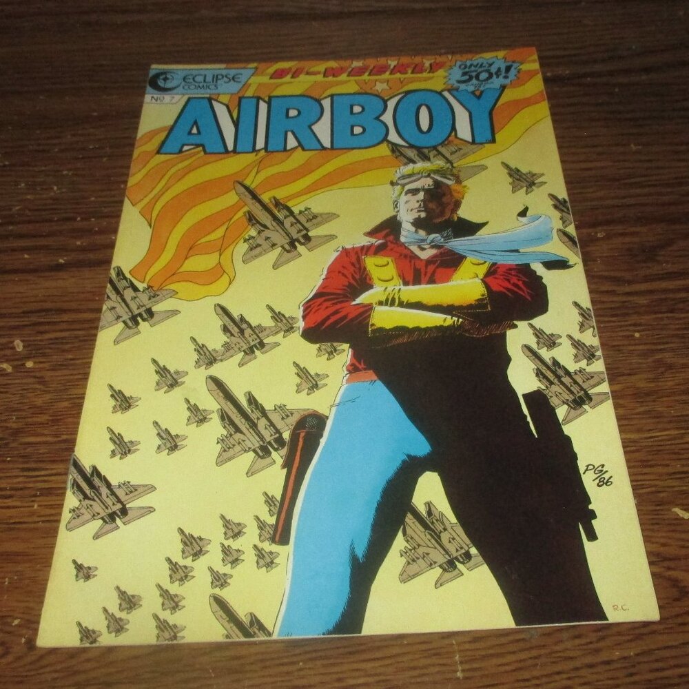 Airboy #7 (Eclipse Comics, 1986)